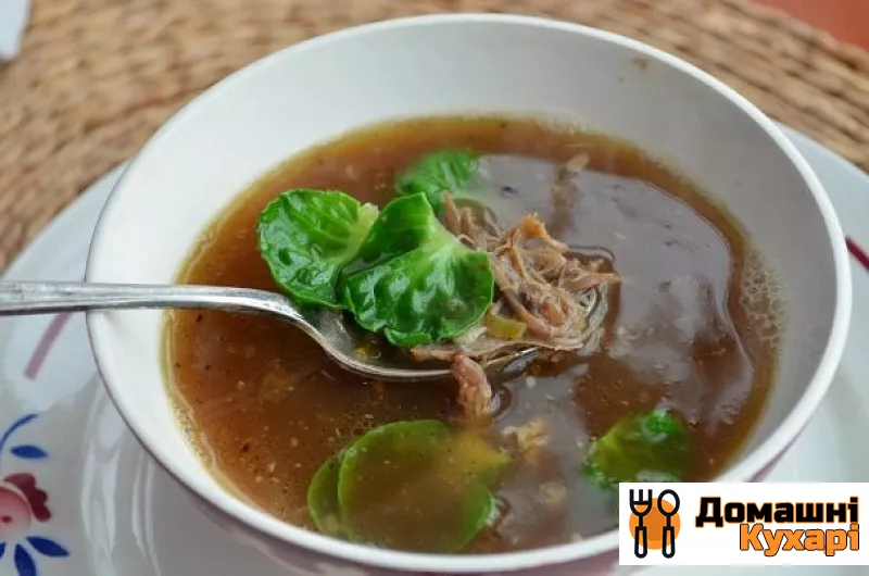 Суп з качкою