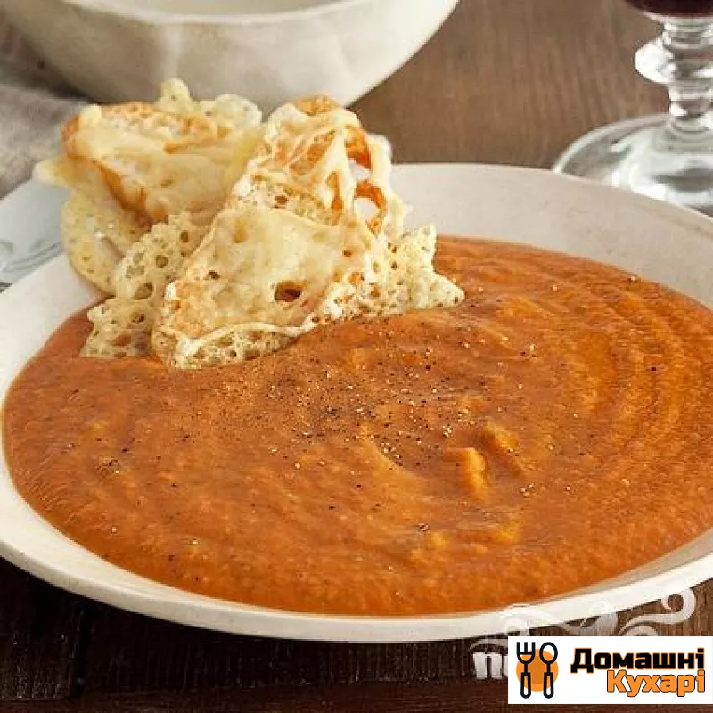 Суп з запеченим часником, помідорами і сиром - фото крок 8