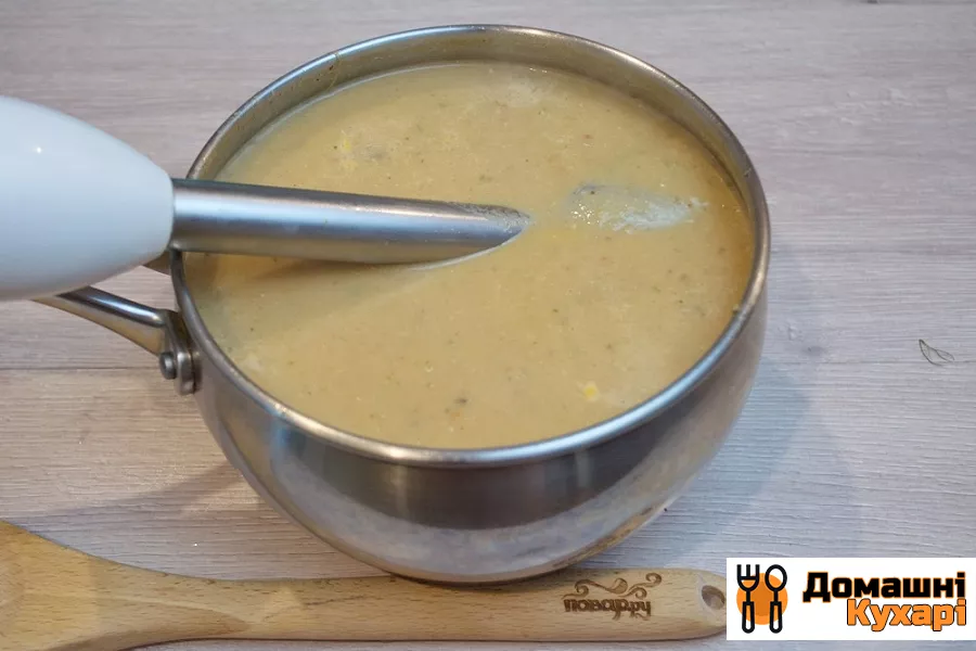 Суп з запеченими баклажанами - фото крок 5