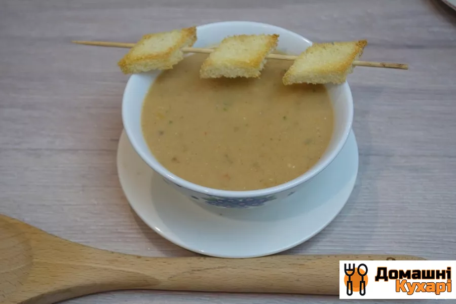 Суп з запеченими баклажанами - фото крок 6