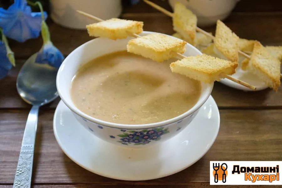 Суп з запеченими баклажанами - фото крок 7