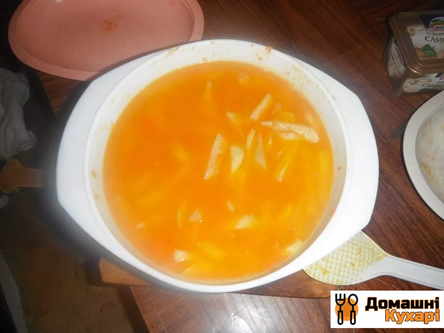 Суп в мікрохвильовці - фото крок 4