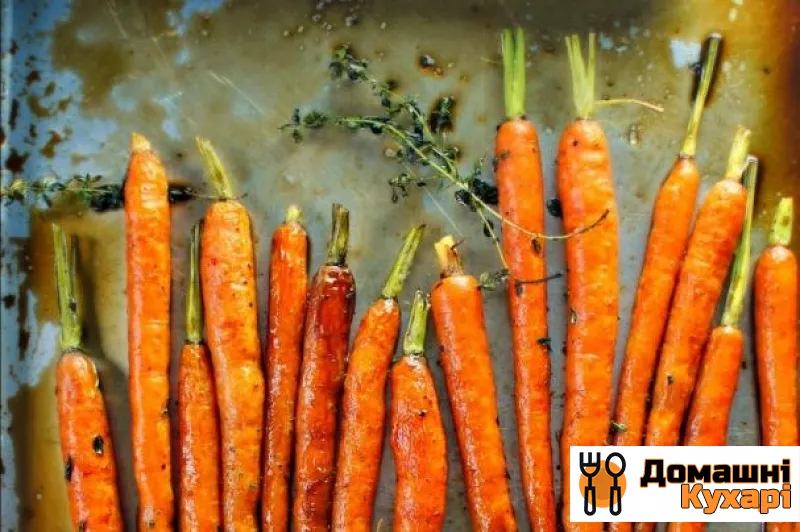 Рецепт Глазуровані пастернак і морква